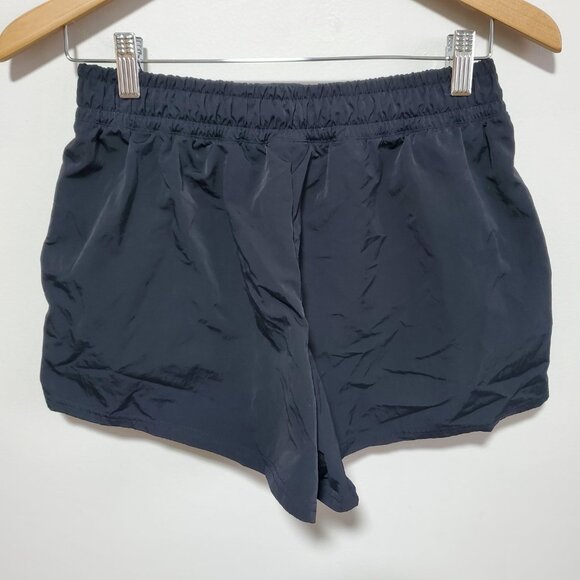 GYMSHARK Buckle Shorts Nylon Hi-Rise Unlined Gym Workout Black Womens Small x 2" - Picture 7 of 13